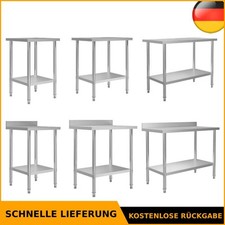 Küchen Arbeitstisch Edelstahl