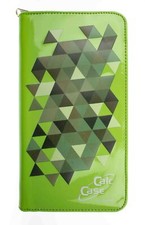 Schutztasche Grafikrechner Taschenrechner grün Dreieck Design Motiv hochglanz