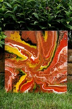 Acrylbild Abstrakte Kunst