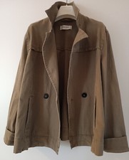 Gerry Weber Kurzer Blazer mit Reverskragen khaki Gr. 42 ungetragen