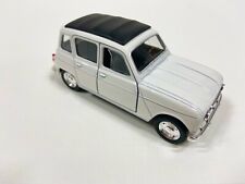 Welly Renault R4 Oldtimer ,weiß, 11,5cm Modellauto Pullback Klassiker ,,NEU‘‘