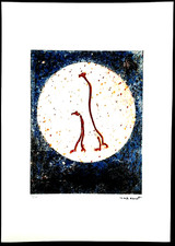 Lithographie von max ernst - von,