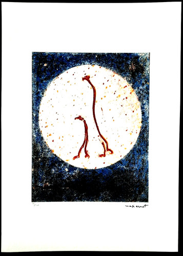 Lithographie von max ernst - lithographie,