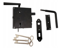 Kastenschloss Aufschraubschloss Knebeldrückerschloss Stumpfdrückerschloss L/R