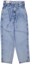 NEU !! Pepe Jeans Damen Jeans Paperbag blau Inch  W 28 / L Long