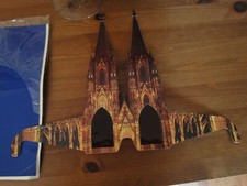 Kölner Dom Jubiläums Brille Karneval Fasching Party Spaßbrille 750 Jahre *NEU*