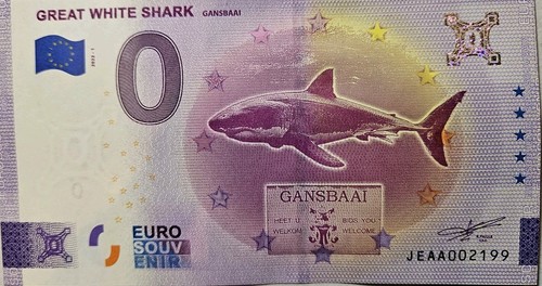 Euro schein great white - 0,