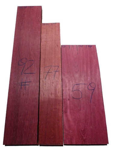 Amarant holz purpleheart - 1x,