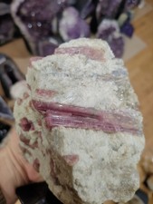 Rubellit, roter, rosa Turmalin