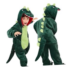 NEU Halloween Kinder Dinosaurier Pyjamas Kostüm Jumpsuit Tier Schlafoverall ﻿