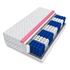 Matratze 90x200 140x200 180x200 MEMORY 24 cm 7 Zonen VISCOTaschenfederkern H2 H3