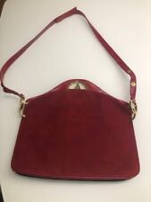 Valentino Garavani Tasche Handtasche Clutch Leder rot Vintage Top
