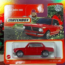 Matchbox 1969 BMW 2002 in Rot