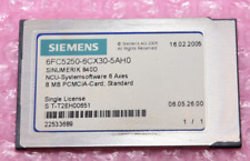 Siemens Sinumerik 840 D NCU Systemsoftware 6 Axis / 8 MB   6FC5250-6CX30-5AH0