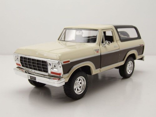 Ford bronco hardtop 1978 beige - hardtop,