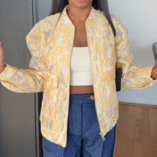 Zara 2026 Jacquard Bomberjacke