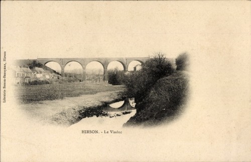 Hirson aisne viadukt - ak,