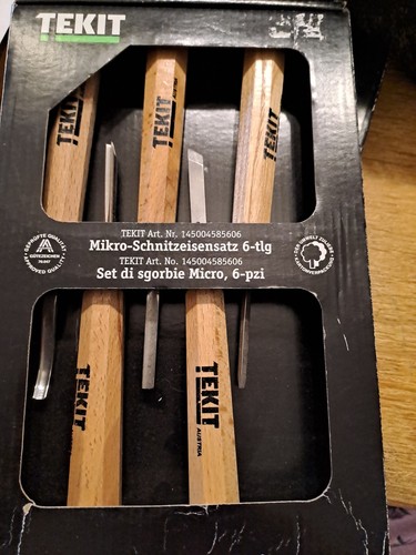 Tekit mikro schnitzeisensatz - mikro,