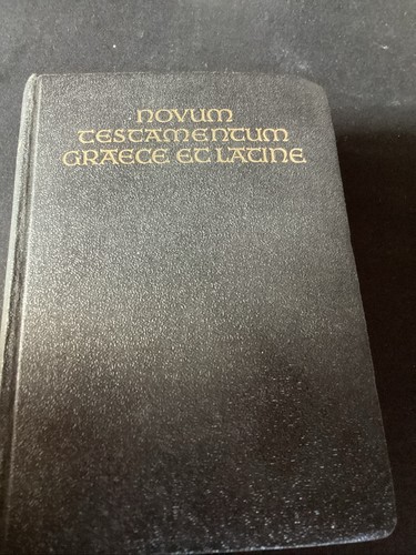 Novum testamentum graece - testamentum,