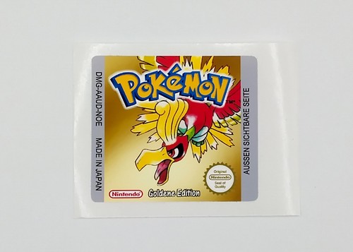 Gameboy pokémon gold ersatz - gold,