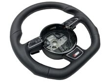 TUNING Lenkrad Lederlenkrad AUDi A3 A4 A5 Q3 Multifunktion Schaltwippen S-Line
