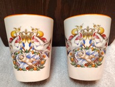 Antique Petrus Regout Beakers