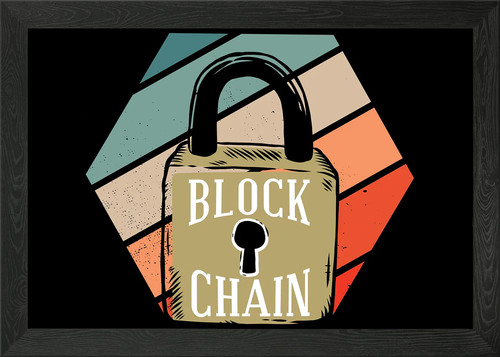 Lustiges gerahmtes bitcoin - lustiges,