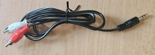 Audio-Anschluss-Kabel, stereo Klinkenstecker 3,5 mm auf 2 Cinch-Stecker