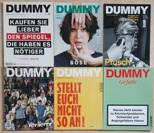 Dummy Magazin 6 Ausgaben 38, 41 - 42, 44 - 46