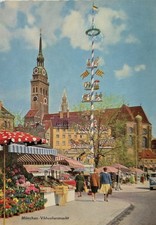 München viktualienmarkt - ak,