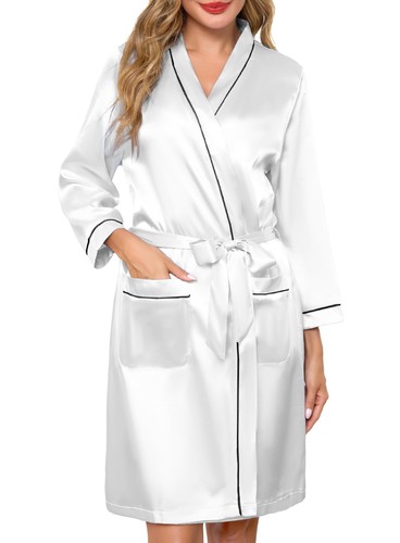 Bademantel damen satin - damen,