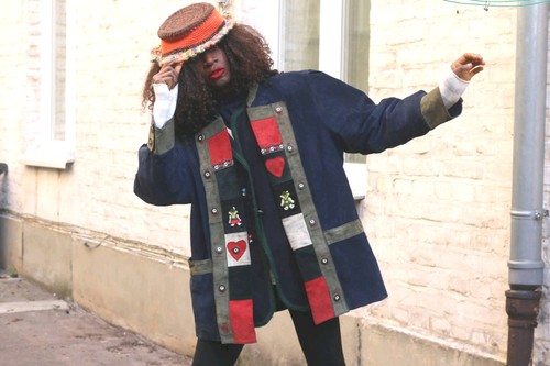 Vintage wildleder jacke blau - vintage,
