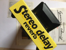 George Dennis Stereo Volume Delay Reverb Pedal optical control  DEL970-097 NOS