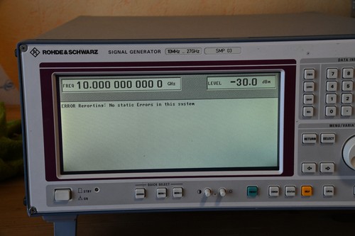 Rohde schwarz smp03 27 - rohde,