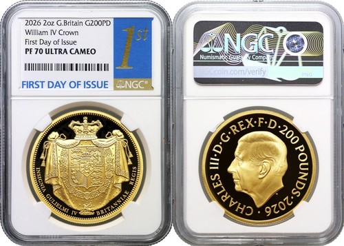Charles iii 2026 - iii, pf70