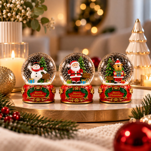 Schneekugel weihnachten ø45mm - weihnachten,