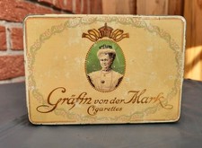 Alte Blechdose * Juwel Dresden * Gräfin von der Mark Cigarettes * Kaiserzeit