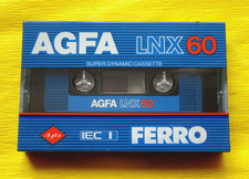 1x AGFA LNX 60 Cassette Tape