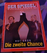 Der Spiegel Wahl Sonderheft '02 Rot-Grün Die zweite Chance 24.9.2002