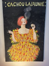 Vintage Retro Öl Portrait