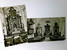 Kreuzberg / Rhön. Klosterkirche. Set 2 x Alte Ansichtskarte / Postkarte s/w, ung