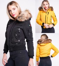 Damen gefütterte Jacke