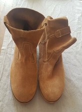 Zara Echt-Wildleder Stiefel