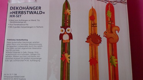 Dekohänger herbstwald - dekohänger,