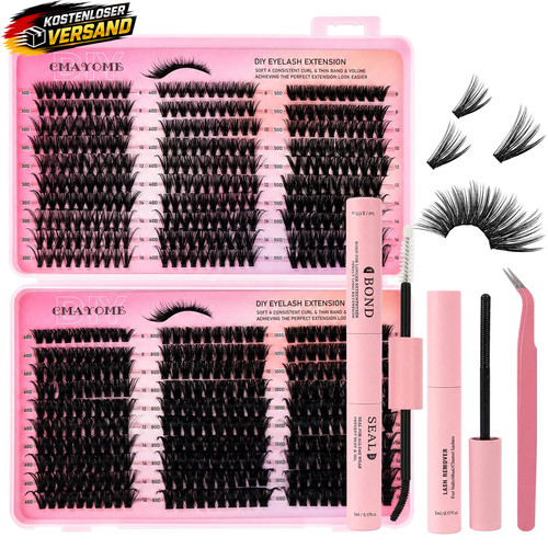Eyelash extensions set 600 - extensions,