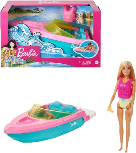Barbie boot mit - puppe, &