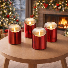 ELAMBIA 4 LED-Kerzen mit