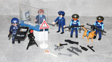 playmobil polizei büro radar