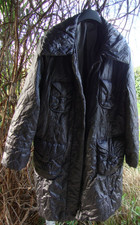 Damen-Kurzmantel, grau, Gr. 46, modisch, warm