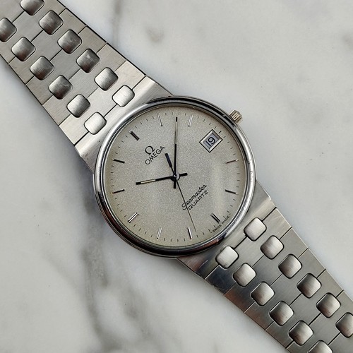 Omega seamaster quartz silver - seamaster,